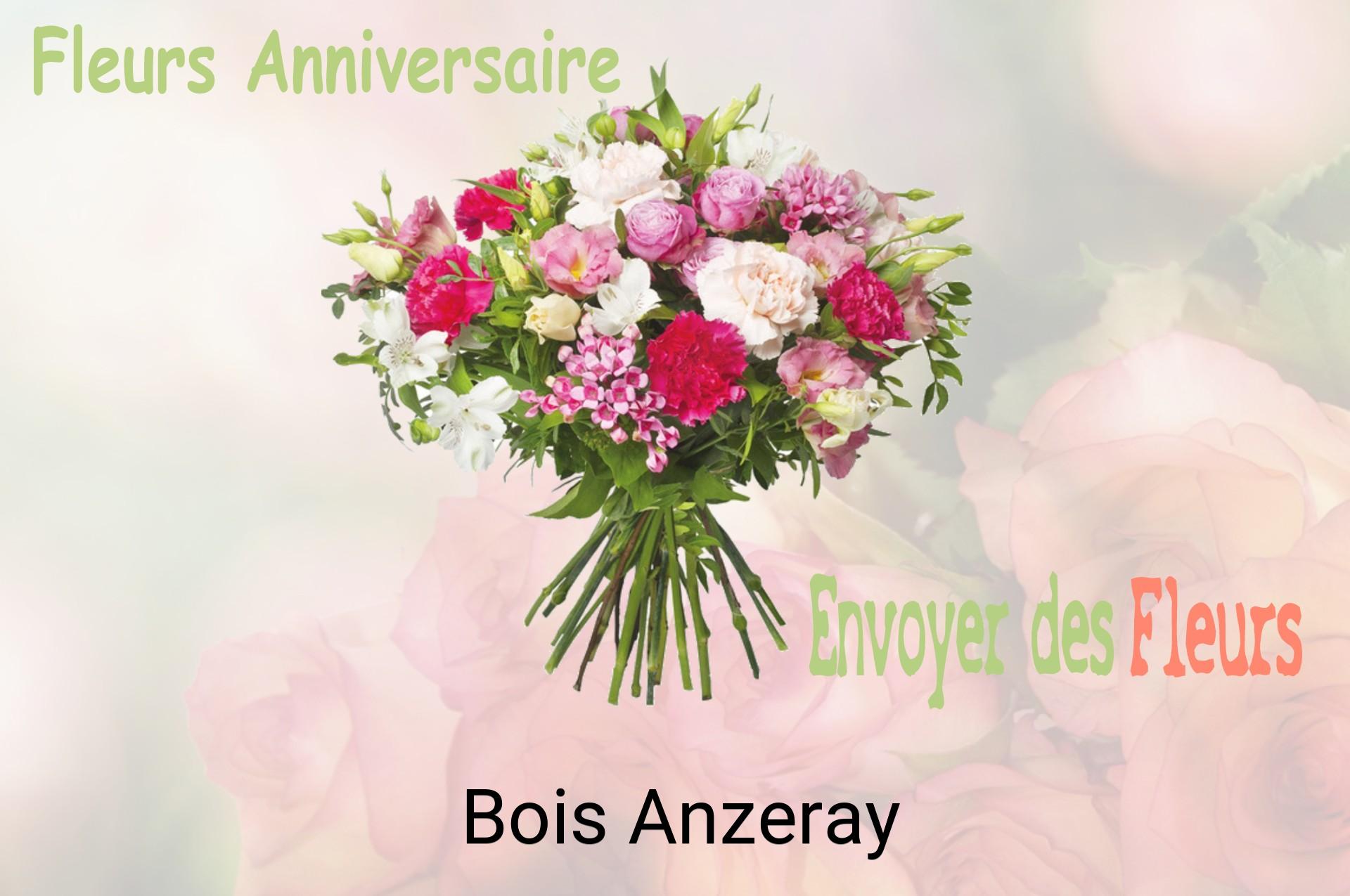 Bouquet de fleurs d’anniversaire livré à Bois-Anzeray